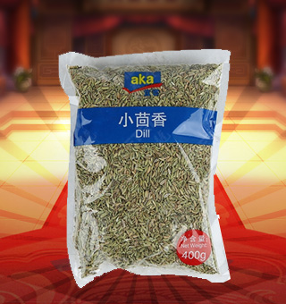 宜客(AKA)小茴香產(chǎn)自四川成都400g每袋，選用上等優(yōu)質(zhì)的小茴香為原料，經(jīng)現(xiàn)代先進(jìn)的工藝，精心制作而成，品質(zhì)天然，給您帶來美味享受。營養(yǎng)豐富，美味健康，綠色健康，氣味芳香，味道純正，品質(zhì)有保障，可放心食用。塑料質(zhì)地包裝，簡潔大方，食用簡單，是您廚房常備品的上好選擇，帶給您全新的精彩體驗。