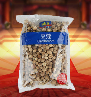 宜客(AKA)豆蔻產(chǎn)自四川成都200g每袋，選用上等優(yōu)質(zhì)的豆蔻為原料，經(jīng)現(xiàn)代先進(jìn)的工藝，精心制作而成，品質(zhì)天然，口味純正。營養(yǎng)豐富，天然美味，綠色健康，氣味芳香，味道純正，品質(zhì)有保障，可放心食用。塑料質(zhì)地包裝，簡潔大方，食用簡單，是您廚房常備品的上好選擇，帶給您全新的精彩體驗。