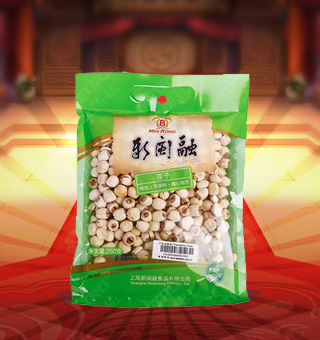 新閩融蓮子產(chǎn)自江西撫州250g每袋，大小均勻，圓潤有型，含有豐富的維生素、蛋白質(zhì)、鈣等微量元素，營養(yǎng)更全面。