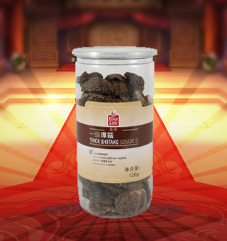 薈食(FINE LIFE)一級厚菇產(chǎn)自河南駐馬店120g每袋，質輕盈，有特殊天然菌香，味道鮮美，風味獨特，保留了豐富的營養(yǎng)成分。采取透明包裝，新鮮清晰可見，干凈衛(wèi)生，方便存放冷藏，方便消費者們的選購，安全健康，放心購買。