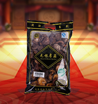 閩融無根厚菇產(chǎn)自浙江麗水250g每袋，厚菇具有降血脂，降血壓的功效，厚菇中含有的香菇素能夠溶解膽固醇，起到降血脂的作用，而厚菇中酪氨酸、氧化酶，嘌呤以及一些核酸物質可以起到降壓的作用，也可以預防動脈粥樣硬化、肝硬化等疾病。